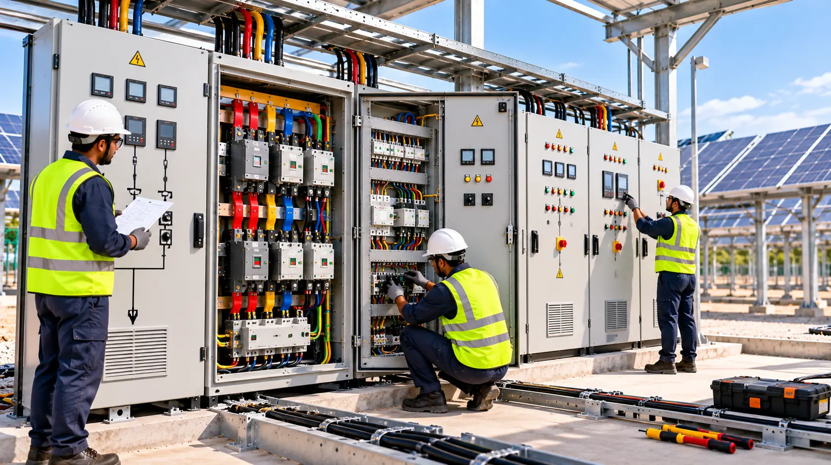 Electrical MCC, PCC & Control Panel Installation